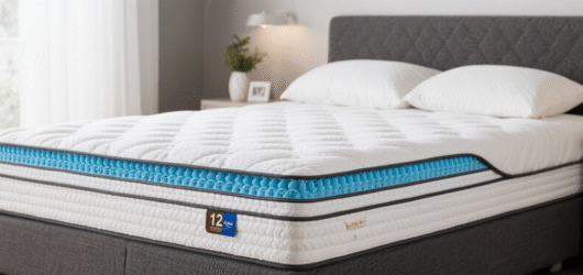 12-Inch Hybrid Mattress: Cooling Foam & Pocket Springs