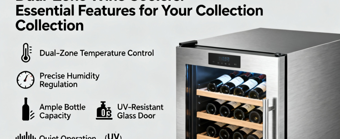 Dual-Zone Wine Coolers: Essential Features for Your Collection