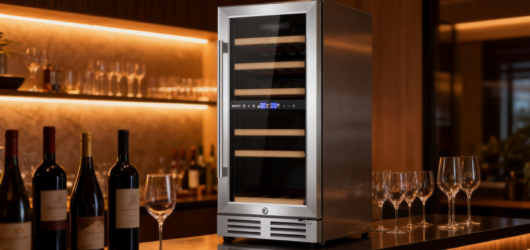 Guide to the Tylza 15 Inch Dual Zone 30 Bottle Wine Cooler Silver for Precise Temperature Control and Energy Efficiency